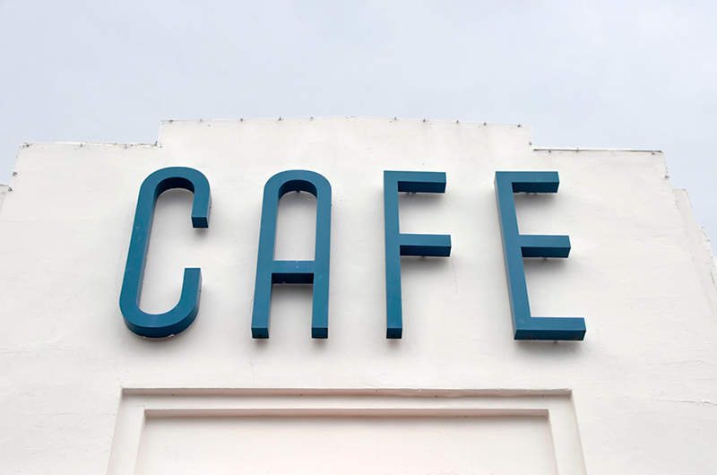 Café Channel Letter Signs Miami, FL