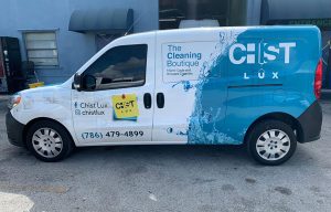 Vinyl wraps and graphics custom made by Miami Sign Company