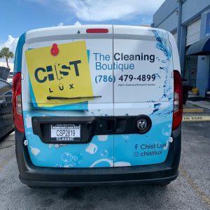 Full vinyl car wraps and decals for Chist Lux